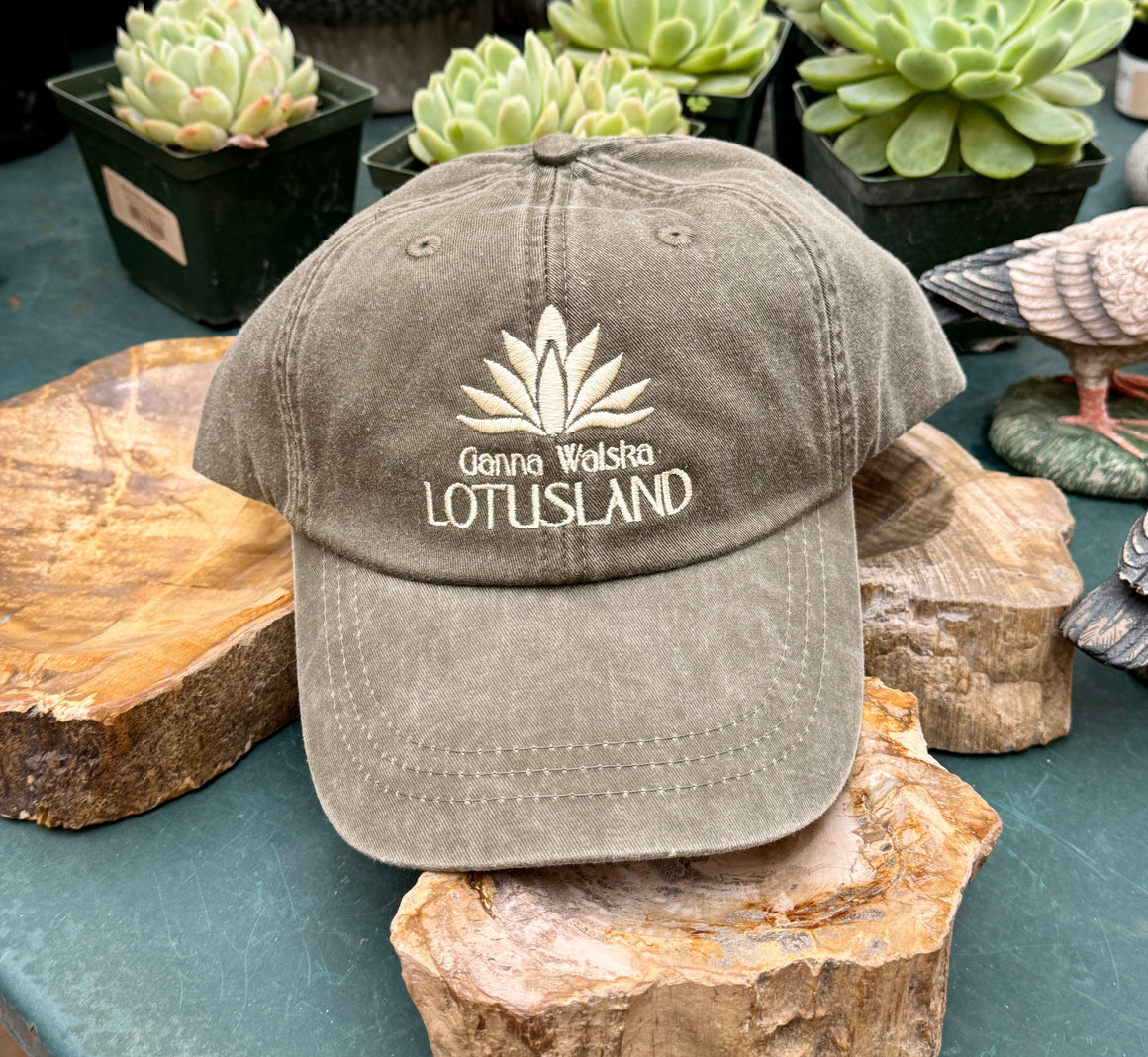 Lotusland Baseball Caps